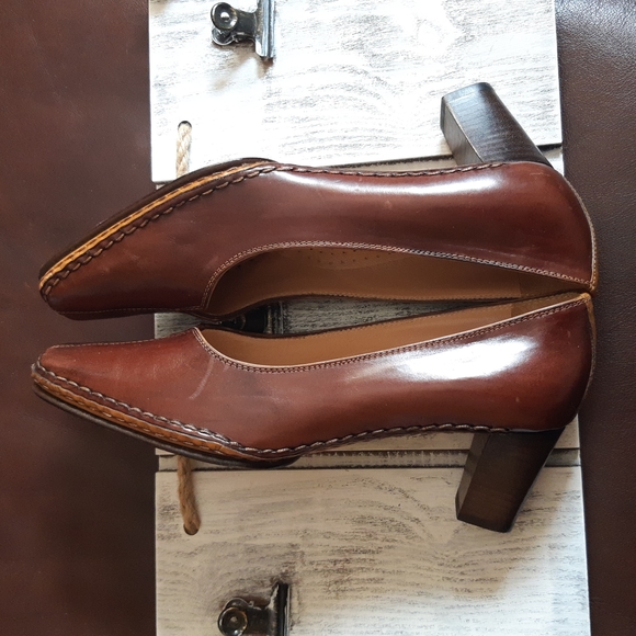 Quercioli Firenze Leather Heels Handmade in Florence - Picture 8 of 16